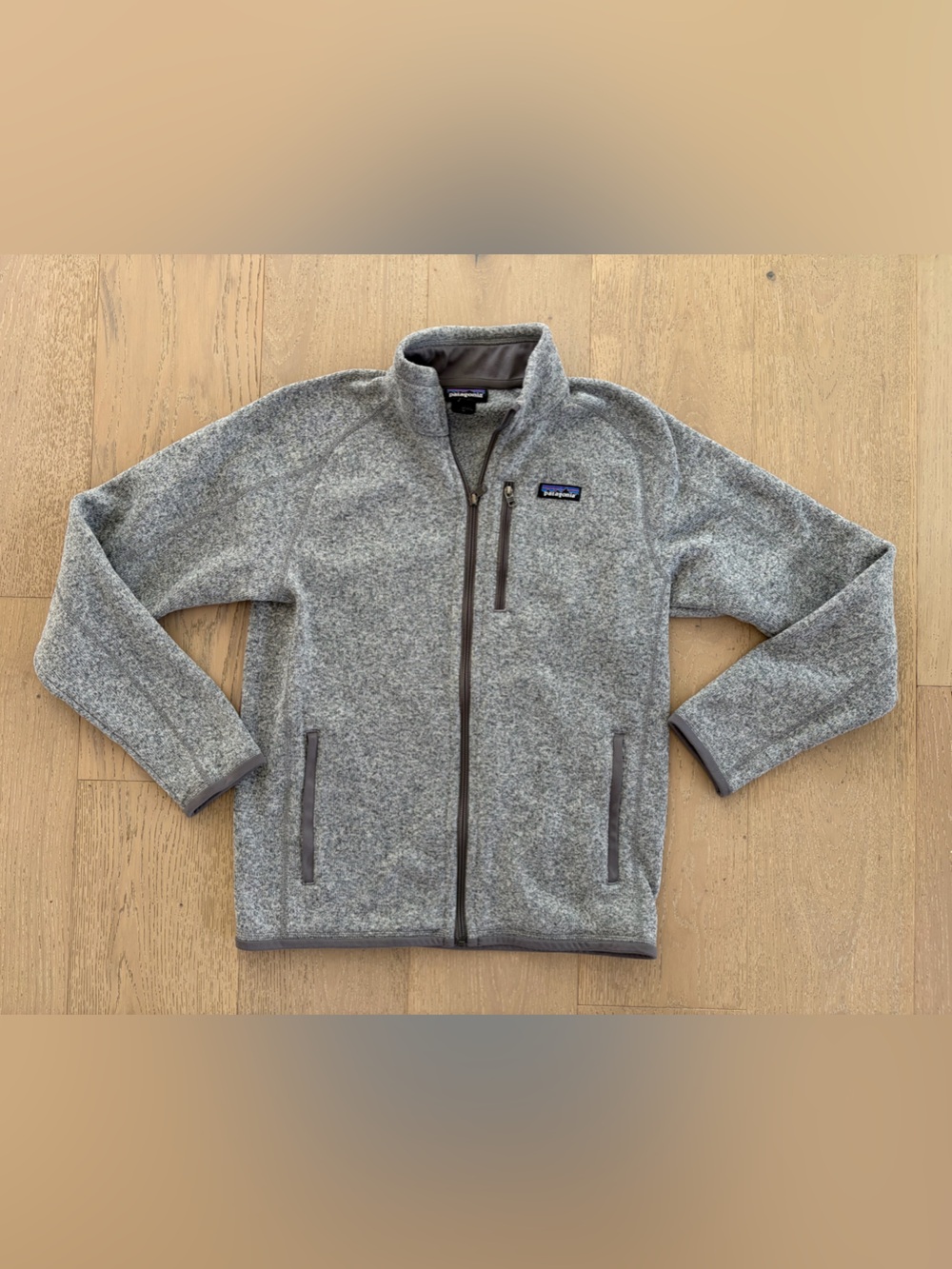 Patagonia Men’s Better Sweater Jacket Grey Gray sz S